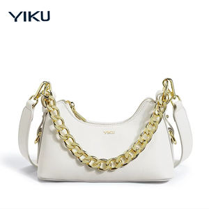 Clásico de lujo al por mayor Pu cuero señoras elegante monedero diseñador mujeres arrugado <span class=keywords><strong>bolso</strong></span> de hombro E Cross Body Bag - Product Image 1