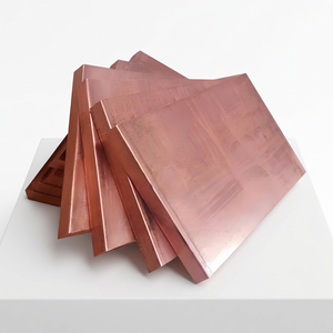 High-Conductivity C10100 Brass Plate for Electrical Equipment Pure Copper Grade Welding & Bending Services Copper <b>Sheets</b> - Product Image 1