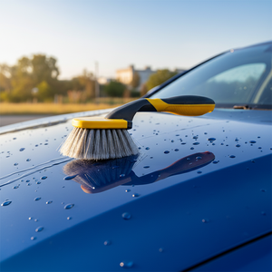 CTCCPB005 Cepillo <span class=keywords><strong>de</strong></span> plástico para neumáticos <span class=keywords><strong>de</strong></span> coche, cerdas suaves, no rayan, cepillo <span class=keywords><strong>de</strong></span> limpieza <span class=keywords><strong>de</strong></span> ruedas reutilizable, cepillo multiusos para ruedas <span class=keywords><strong>de</strong></span> coche - Product Image 2