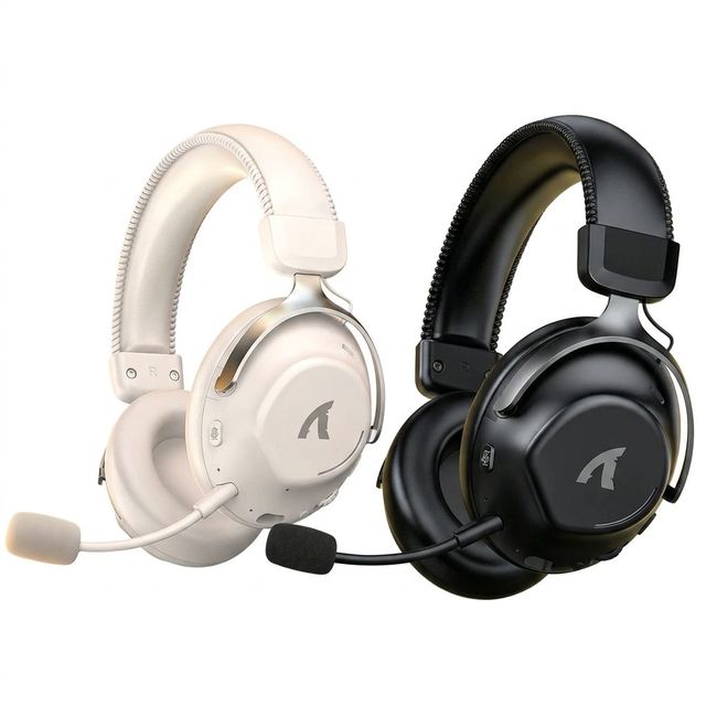 Attack Shark L50 PRO Wireless Gaming Headset 7.1 Surround Sound Three Mode Headphone with Detachable Noise-Cancelling Mic