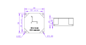 Độ chính xác cao ± 0.01 ° Pitch cuộn cảm biến mạnh mẽ ± 40 ° RS485 Máy đo độ nghiêng cho sức khỏe cấu trúc vị trí góc tuyến tính đo - Product Image 5