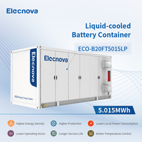 Système de stockage d'énergie solaire à batterie Bess économique et fiable 1mw 1mwh 2mwh 3mwh 4mwh 5mwh conteneur de batterie 20 pieds