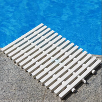 Profilé d'extrusion en plastique PVC ABS PP écologique personnalisé pour grille de piscine et applications en supermarché