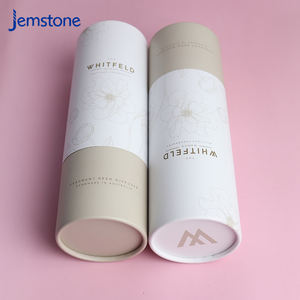 Sustainable Kraft Cardboard <b>Cylinder</b> Paper Tube Packaging For Candles And <b>Glass</b> Jars With High End Brand Appeal - Product Image 3