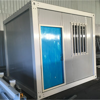 20 pieds 40 pieds préfabriqué structure à ossature métallique en acier mobile modulaire portable paquet plat conteneur d'expédition maison cadre