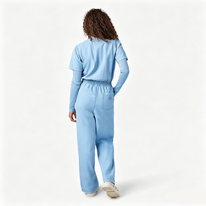 Tenues d'infirmière personnalisées, tenues d'infirmière élégantes pour femmes, combinaisons d'infirmière une pièce, combinaisons d'hôpital en tricot, uniforme médical - Product Image 4
