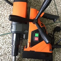 Perceuse magnétique électrique de qualité industrielle à forte aspiration pour le perçage de métaux dans les projets de ponts et de pipelines