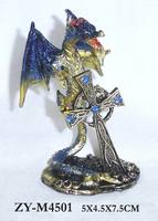 Statue de dragon décorative statue de dragon feng shui dragon décoratif en fer forgé