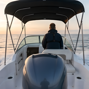 Bateau de pêche compact 2026 de 4,9 m en fibre de verre pour moteur hors-bord 90 CV, 5 places, certifié CE - Product Image 6