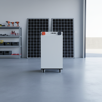 Boîtier de batterie au lithium vide en métal pour montage DIY DANTE Mason 280 51.2V LiFePO4 pour cellules 230-280-302-314AH avec BMS JK et écran LCD 10-20KW