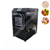 Machine de lyophilisation en acier inoxydable commerciale, utilisation domestique, lyophilisateur pour friandises pour animaux de compagnie, lyophilisateur de poudre de café, équipement de lyophilisation sous vide
