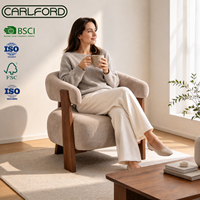 Fauteuil en bois, chaise d'appoint en bois, fauteuil en bois avec accoudoirs, chaise de canapé en bois – Vente en gros pour salon, chambre, appartement, restaurant, bureau