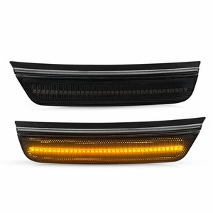 Par de luces LED laterales delanteras ahumadas Auxito para Jeep Grand Cherokee 2021 2022 2023 - Product Image 1