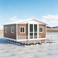 Casa Contenedor Expandible Directo de Fábrica, Edificio Modular Plegable para Soluciones de Vivienda Temporal para Trabajadores de Oficina