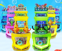 Manèges pour enfants à monnayeur, borne de jeu vidéo pour enfants, machine de jeu de tir à monnayeur avec jets d'eau pour enfants