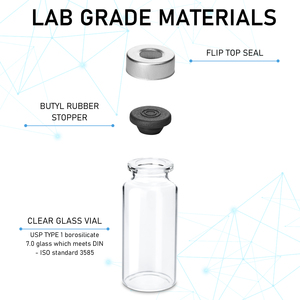 10ml Clear Sealed Vial Neutral Borosilicate Glass Pharmaceutical Grade Empty <b>Container</b> for Liquid Filling - Product Image 2