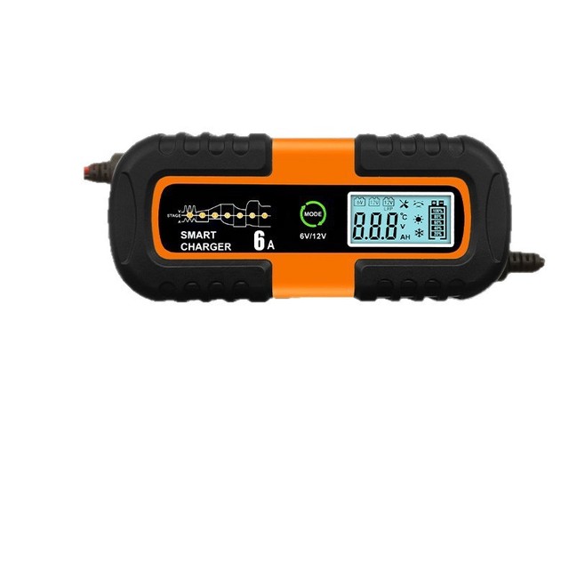 Multi-Voltage Ntelligent Charging One-Click Repair Function Smart Battery Charger for Lead Acid Battery Maintenance
