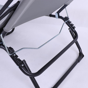 Lit <span class=keywords><strong>de</strong></span> camp <span class=keywords><strong>pliant</strong></span> portable pour camping et plage avec trous pour les bras en position ventrale - Mobilier d'extérieur léger avec auvent - Chaise longue <span class=keywords><strong>pas</strong></span> chère - Product Image 4