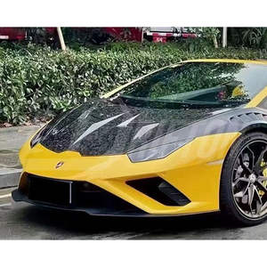 Campana de fibra de carbono seca forjada para Lamborghini Huracan LP610 LP580 EVO Performante Tecnica 2014-2025 - Product Image 4