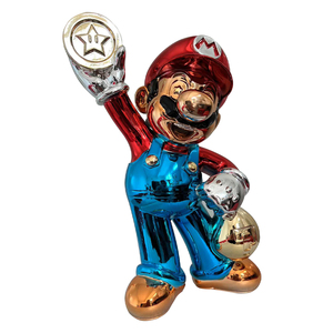 Decoración de Interiores, Espejo de Dibujos Animados, Figuras de Resina Coloridas, Estatuas, Electroplacado, Fibra de Vidrio, Escultura de <span class=keywords><strong>Alec</strong></span> <span class=keywords><strong>Monopoly</strong></span>, Lista para Enviar - Product Image 4