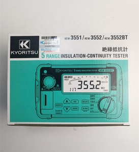 Probador de Conductividad de Aislamiento KYORITSU KEW3552 Original de Japón, Probador Multifuncional en Stock - Product Image 2