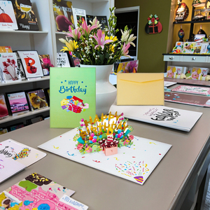 Tarjetas Pop-up de Cumpleaños en Oferta, Tarjeta de Felicitación Pop-up de Feliz Cumpleaños - Product Image 3