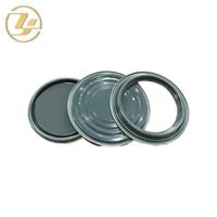 Ensemble de bouchons et de fonds en fer blanc multi-tailles avec anneau de verrouillage, composant d'étanchéité anti-fuite pour les boîtes rondes industrielles de produits chimiques et cosmétiques