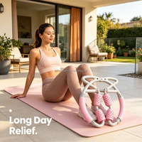 Rouleau de massage multifonctionnel portatif pour mollets, clip circulaire, pour adultes (hommes et femmes), amincissement des jambes, drainage des méridiens, équipement de sport et de fitness