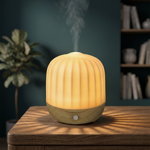 Natural Stone & Ceramic Electric <b>Diffuser</b> with Essential Oil Function 200ml Capacity 1 Year Warranty for Relaxation & Meditation - Product Image 3