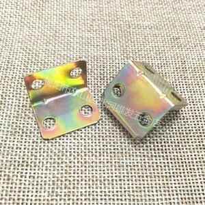 Support en L Xiongfa 18x23,6mm, épaisseur 0,6mm, connecteur de meuble à 4 trous, quincaillerie de placard - Product Image 2