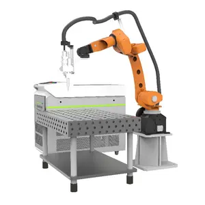 Auto Robot Arm Type Cnc Metalen Plaat Laser Lasmachine Voor Staal Aluminium