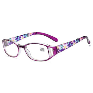 Confortável popular leitura óculos senhora mulheres natural visão clara trabalhando óculos sólidos pequeno rosto com graus óculos - Product Image 4