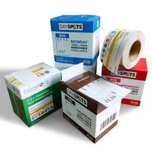 te de logo pour le <span class=keywords><strong>restaurant</strong></span> de légume de nourriture étiquettes privées d'aliments solubles étiquettes de sécurité d'impression - Product Image 1