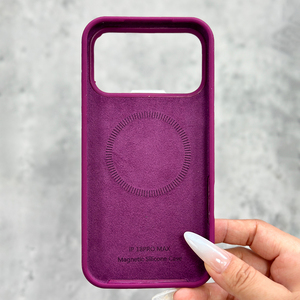 Funda Trasera de Silicona con Diseño Simple de Ondas S123 para iPhone 15 16 17 Pro Max, con Marco Metálico para la Cámara - Product Image 3