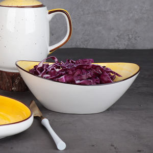 ชุดชามกระเบื้องเคลือบสำหรับงานเลี้ยงขายส่ง ชามแกงสำหรับร้านอาหาร ชามเซรามิกสั่งทำพิเศษสำหรับโรงแรม - Product Image 3