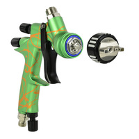 Pistola de Pulverización Neumática ROKO 6000 Ultra Gravity Feed OEM para Reparación de Carrocería de Automóviles con Boquilla de 1.3 mm para Pintura Automotriz y Acabado Fino