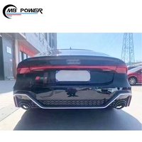 A7 mise à niveau vers RS7 bodykit pour 2019-2021y pare-chocs avant pare-chocs arrière diffuseur arrière embouts d'échappement pièces de carrosserie de voiture