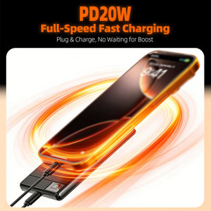 Portable 5000mAh 15W Magnetic Wireless Type-<b>C</b> Power Bank Ultra-Thin Aluminum PD 20W Fast <b>Charging</b> Powerbank - Product Image 3