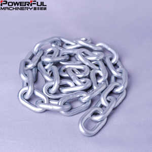 Aleación de hierro de alta prueba Carbono 1/4 "-1/2" Cadena soldada de carbono Chapado en zinc electrogalvanizado G30 Pulido - Product Image 2