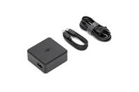 Adaptateur secteur USB-C 100W en fibre de carbone, chargeur rapide double port pour hub de charge de batterie et contrôleur intelligent de la série Mavic 3