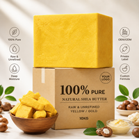 Beurre de karité naturel pur non raffiné pour les soins de la peau et des cheveux et la fabrication d'huile corporelle pour maintenir la santé