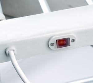 Tendedero Eléctrico Portátil <span class=keywords><strong>de</strong></span> Lujo, Ligero, con Calefacción, <span class=keywords><strong>Secadora</strong></span> <span class=keywords><strong>de</strong></span> <span class=keywords><strong>Ropa</strong></span> con Calefacción 	 con <span class=keywords><strong>Luz</strong></span> Indicadora - Product Image 1