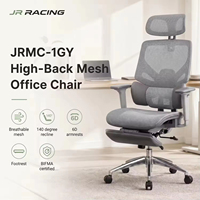 Chaise de bureau ergonomique pivotante moderne pour cadres, avec assise en maille respirante, réglable en hauteur et repose-pieds – Vente en gros