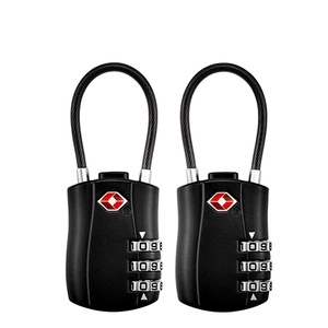 Khóa Hành Lý <span class=keywords><strong>TSA</strong></span> <span class=keywords><strong>3</strong></span> Chữ Số Túi Hành Lý Du Lịch Khóa Kết Hợp Dây Kéo <span class=keywords><strong>TSA</strong></span> - Product Image 1