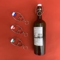 Bouchon de bouteille de bière chaud, capuchon à bascule, brassage à domicile, capuchon pivotant pour bouteille de vin et de bière, 1 pièce