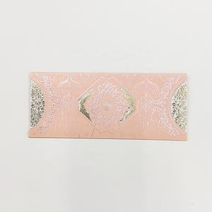 Carte d'invitation de mariage de poche avec carte d'insertion vierge - Product Image 3