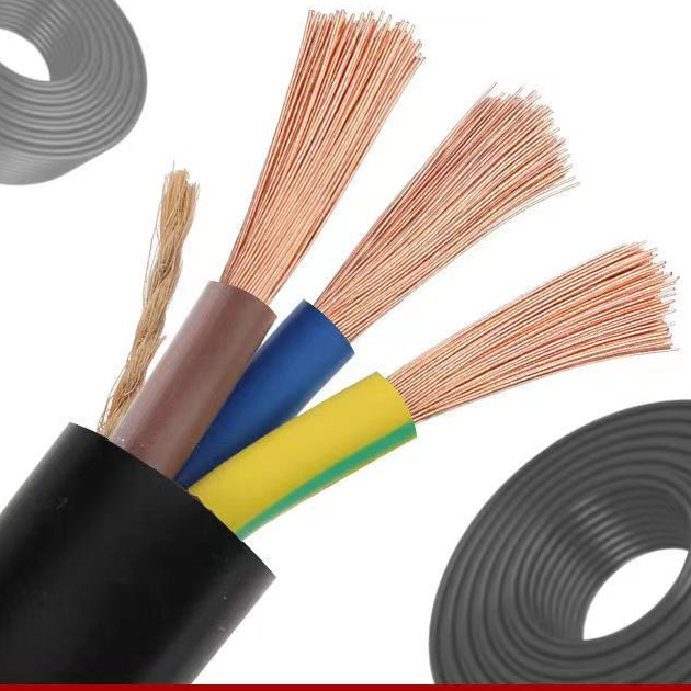 Flexible 3x12 3x10 4x10 4x8 10/5 10/10 2awg Gummikabel Rubber Portable Reeling Power Cable Cable Extension Cord