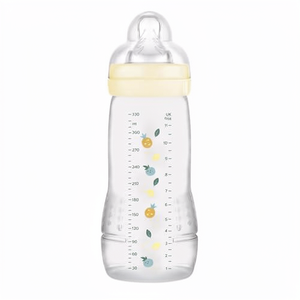 <span class=keywords><strong>MAM</strong></span> Easy Active 6+ mois Couleur Perle (330ml) Sans BPA - Tétine en silicone à débit ultra-rapide X Speed avec joint hermétique pour bébés - Product Image 1