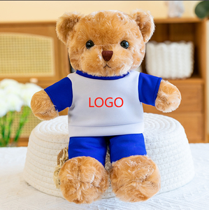 ตุ๊กตาหมีผ้าคอตตอนเนื้อนุ่มปรับแต่งได้ออกแบบโลโก้ได้ตามต้องการ - Product Image 2