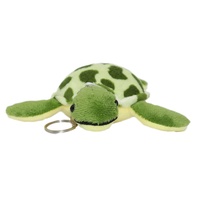 Peluche bon marché, animal de mer, tortue, jouets de promotion, mini porte-clés en peluche